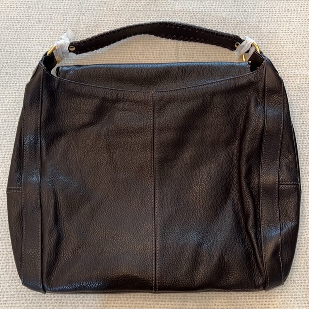 Onna Ehrlich Rachel Brown Pebble
Leather Hobo Shoulder Large Bag - Picture 4 of 5